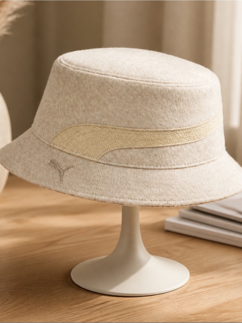 Puma  Stan Fadora Cream Hat Fresh